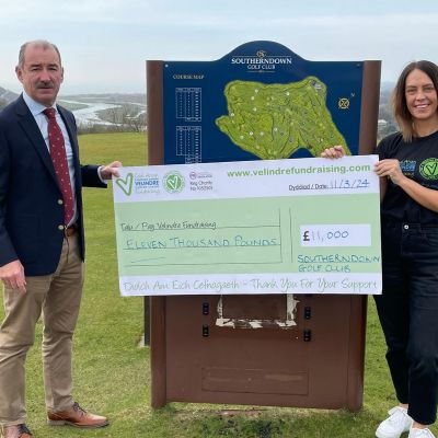 &pound;11,000 raised for Velindre