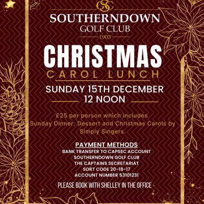 Christmas Carol Concert and Lunch