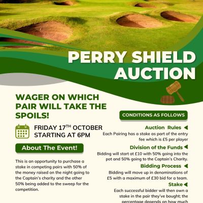 Frank Perry Shield - Auction