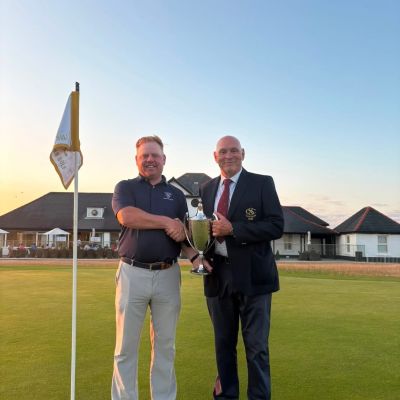 Llewellyn Matthews wins the Glamorgan County Championship